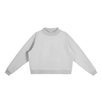 Luxe Layer Mock-Neck Crew