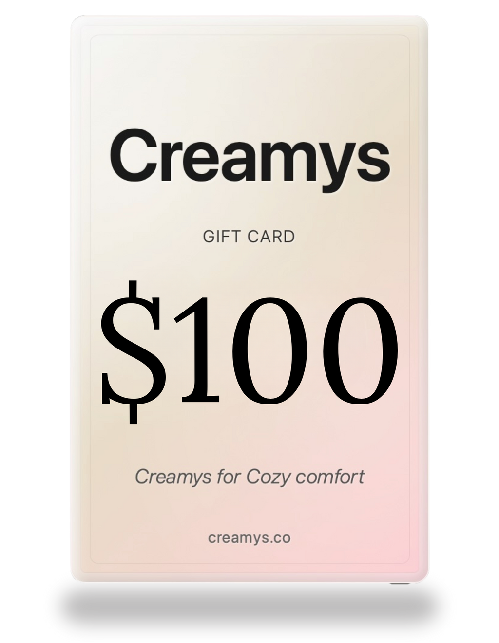Creamys Gift Card