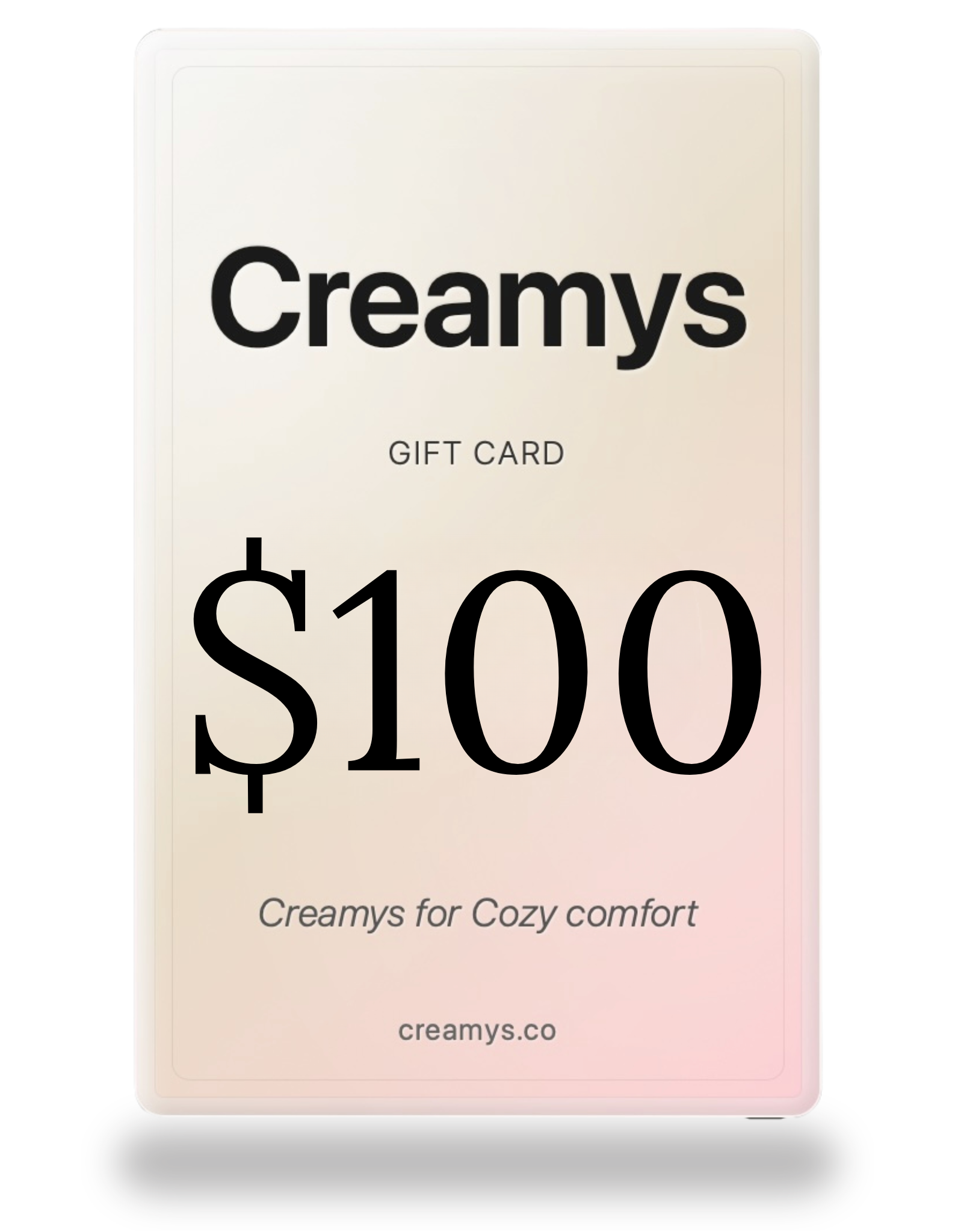 Creamys Gift Card