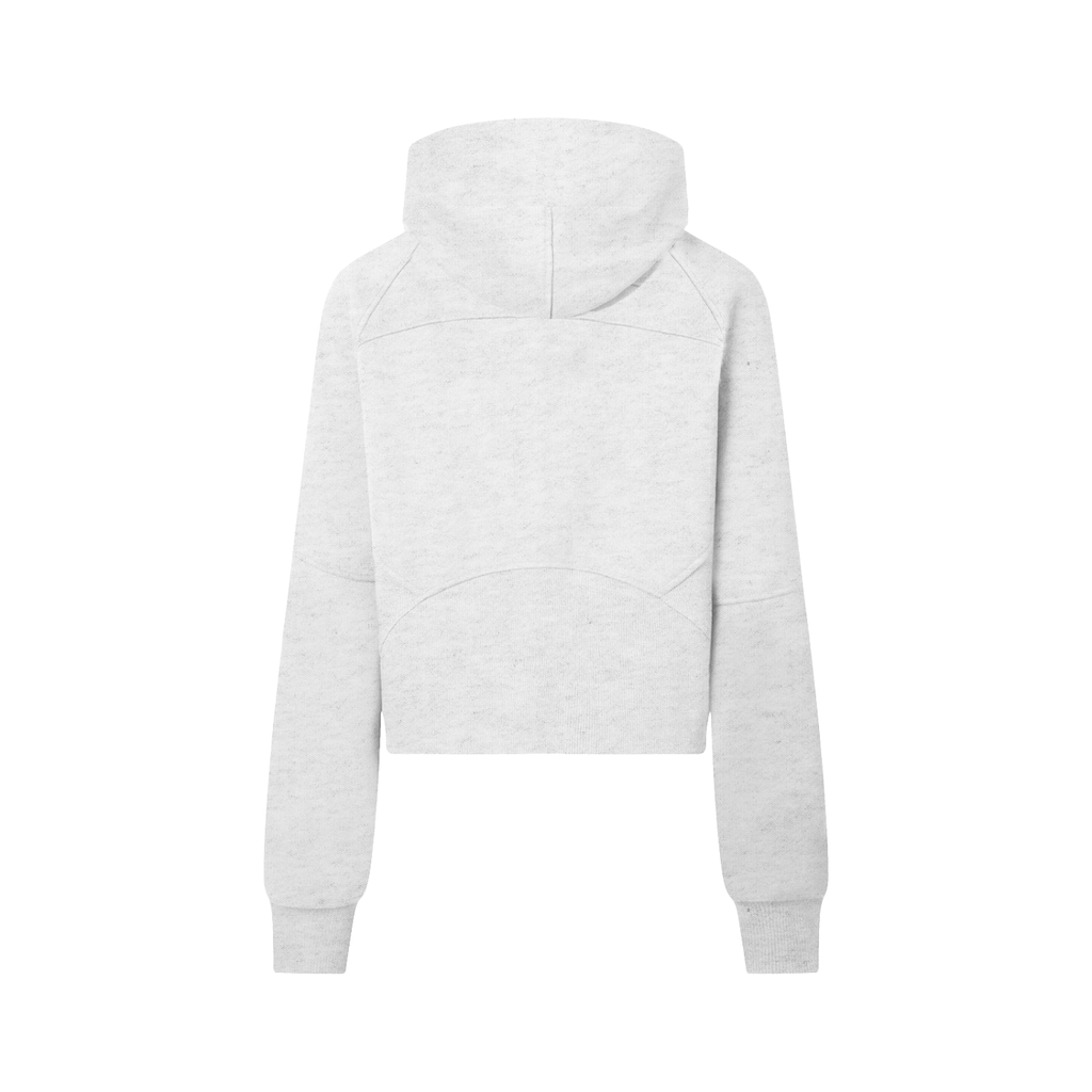First Touch Cropped Half-Zip Hoodie