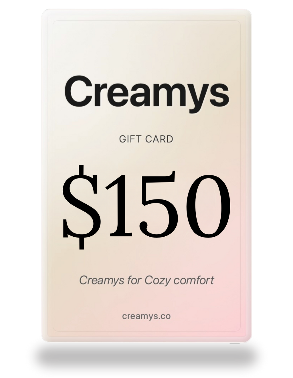 Creamys Gift Card