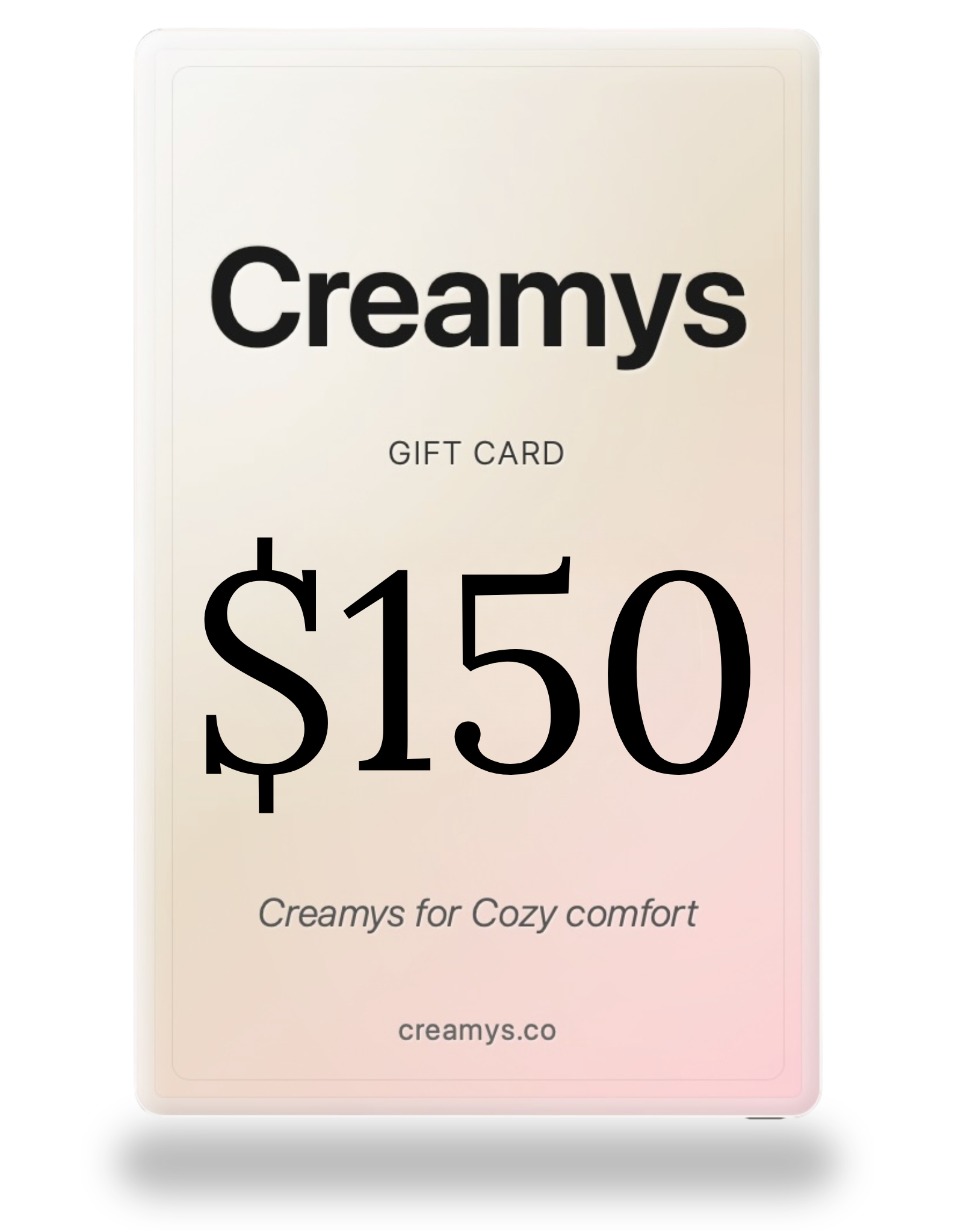 Creamys Gift Card