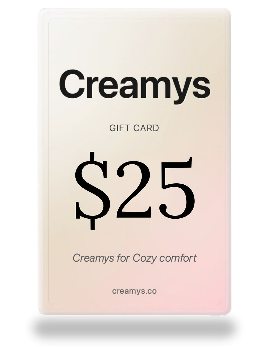 Creamys Gift Card
