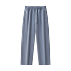 Natural Grain Raw-Edge Sweatpants