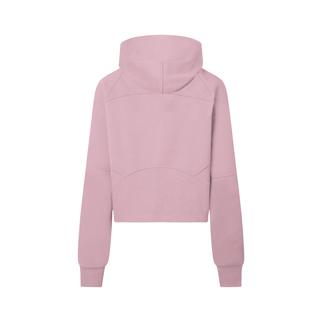 First Touch Cropped Half-Zip Hoodie