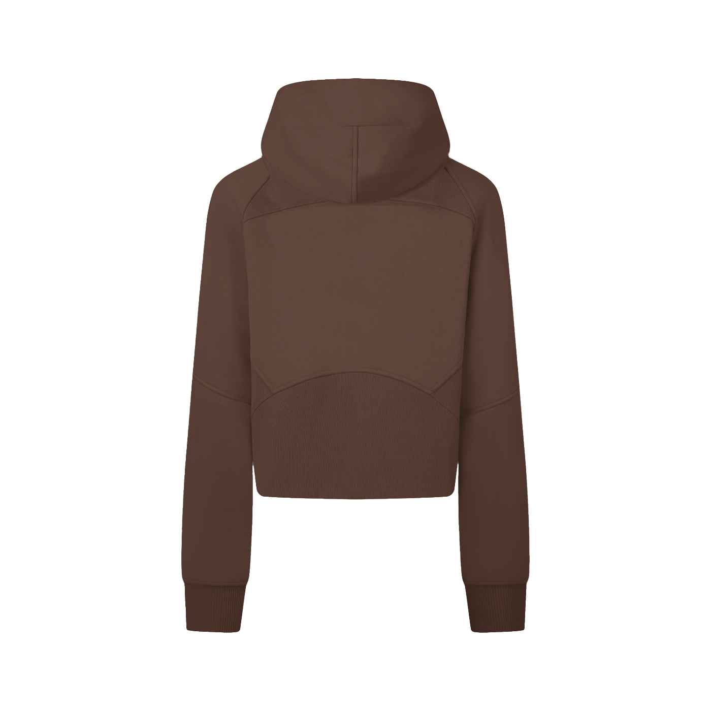 First Touch Cropped Zip Hoodie
