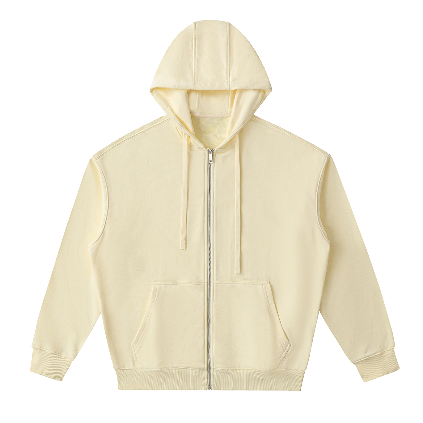 Sunday Soft Drop-Shoulder Zip Hoodie