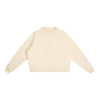 Luxe Layer Mock-Neck Crew