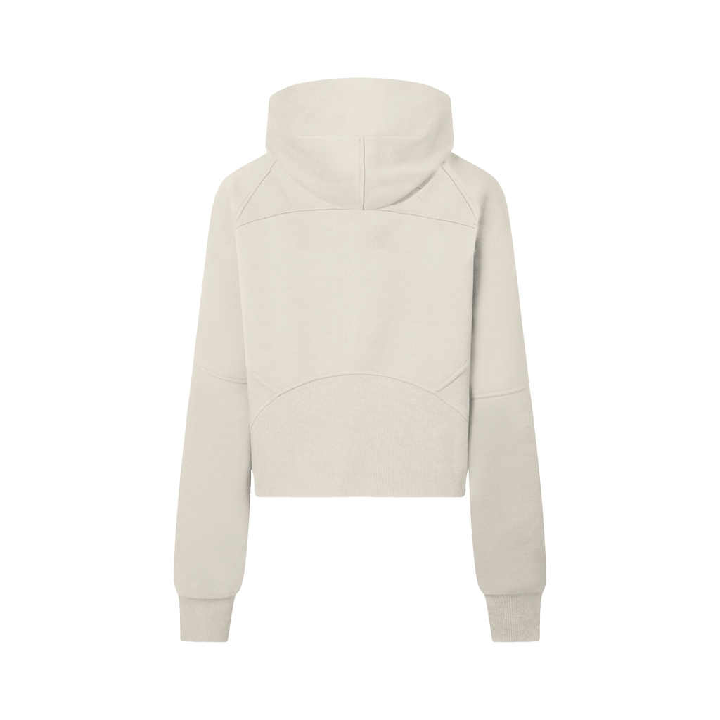 First Touch Cropped Half-Zip Hoodie
