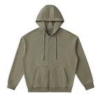 Sunday Soft Drop-Shoulder Zip Hoodie