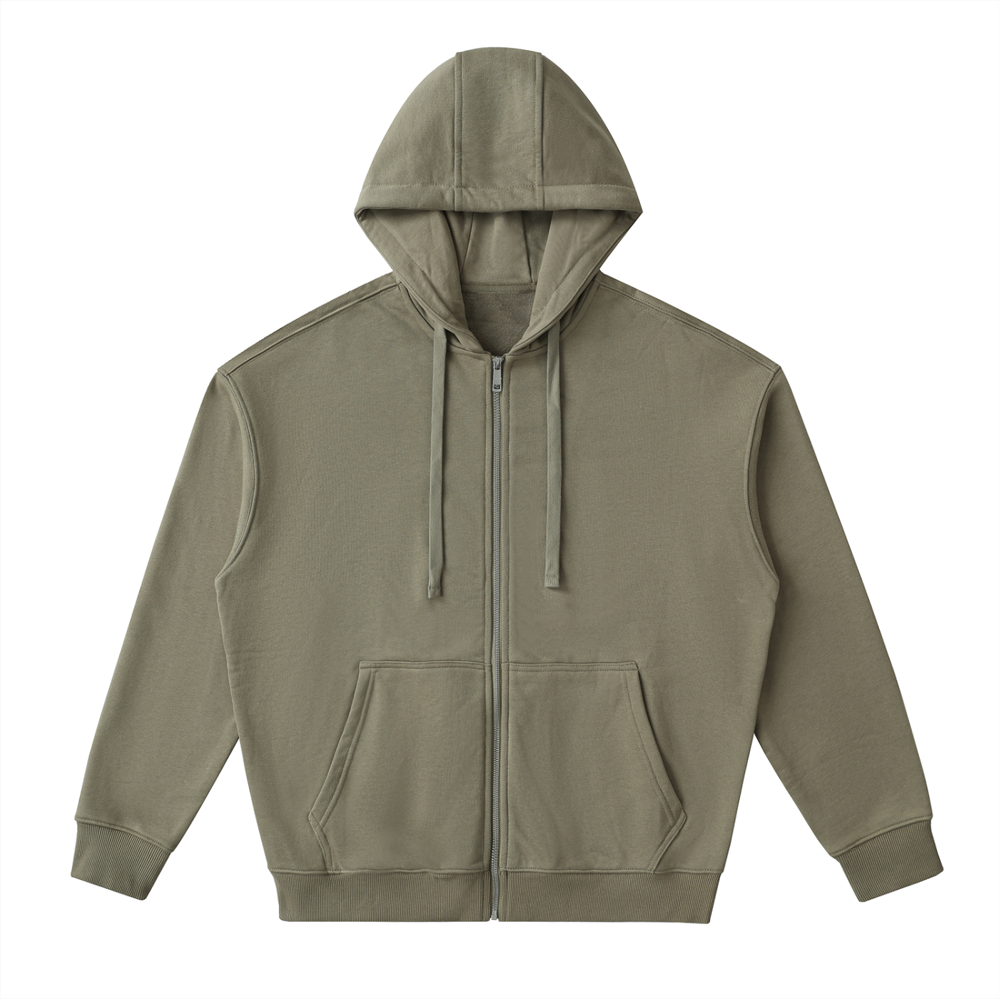 Sunday Soft Drop-Shoulder Zip Hoodie