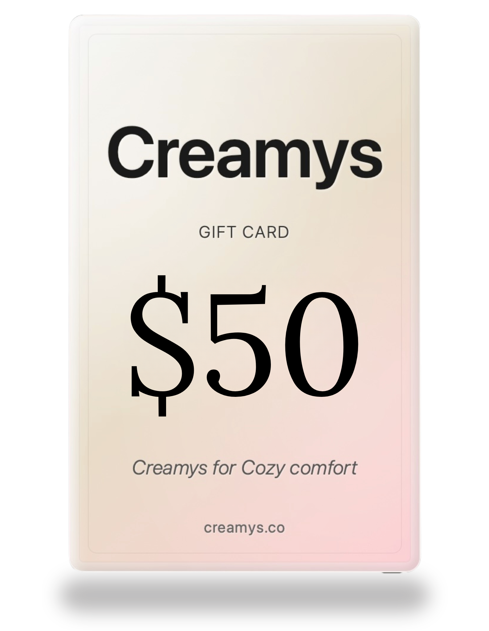 Creamys Gift Card