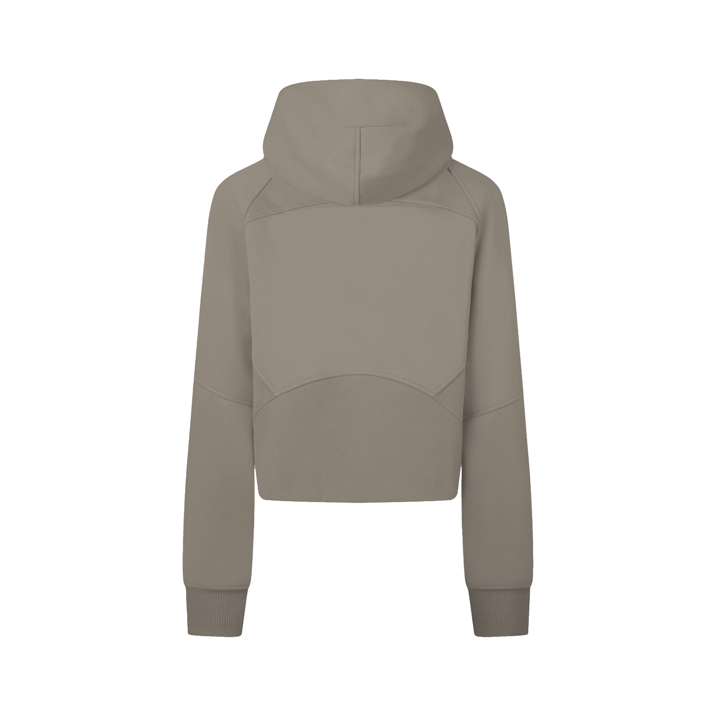 First Touch Cropped Zip Hoodie