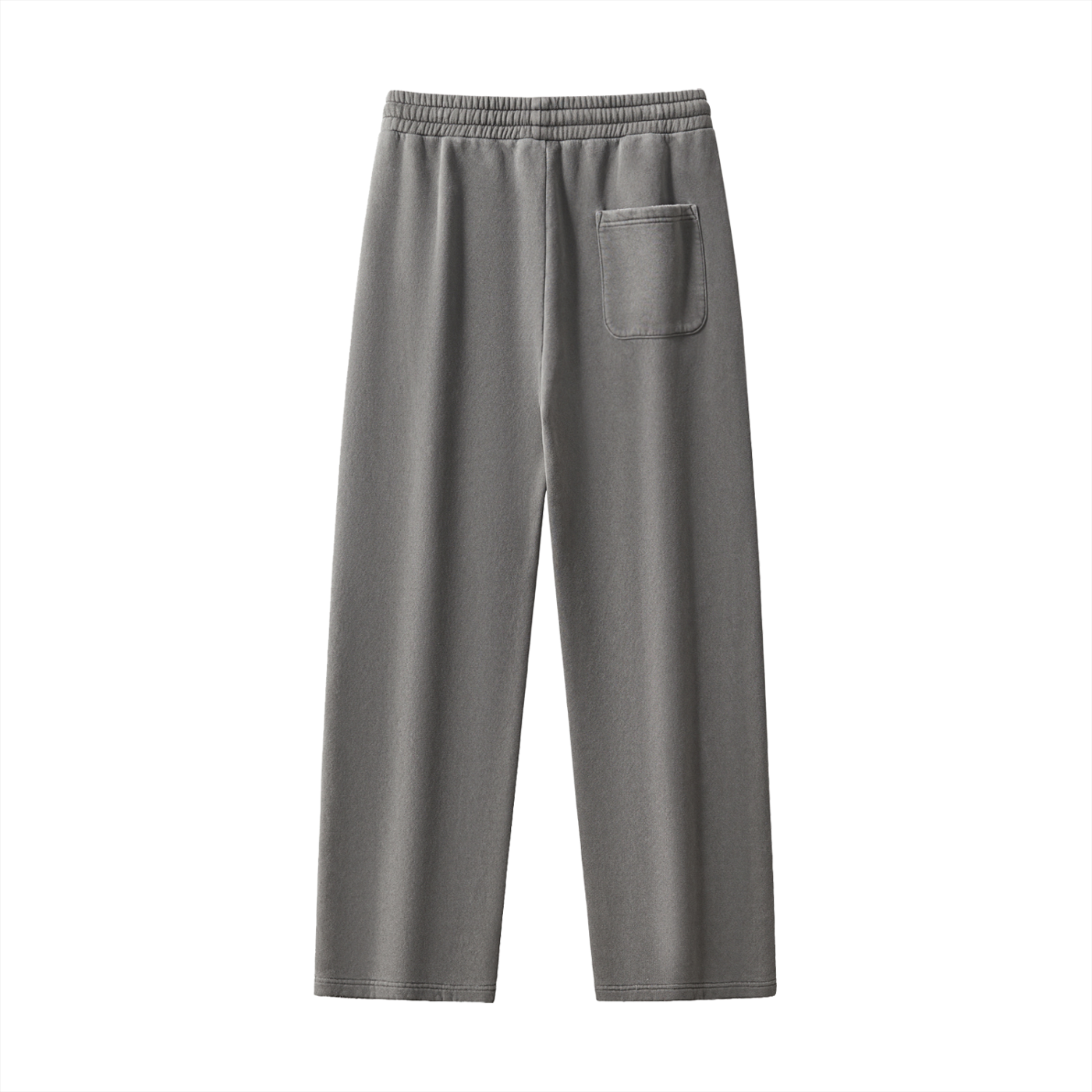 Natural Grain Raw-Edge Sweatpants