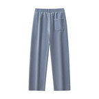 Natural Grain Raw-Edge Sweatpants
