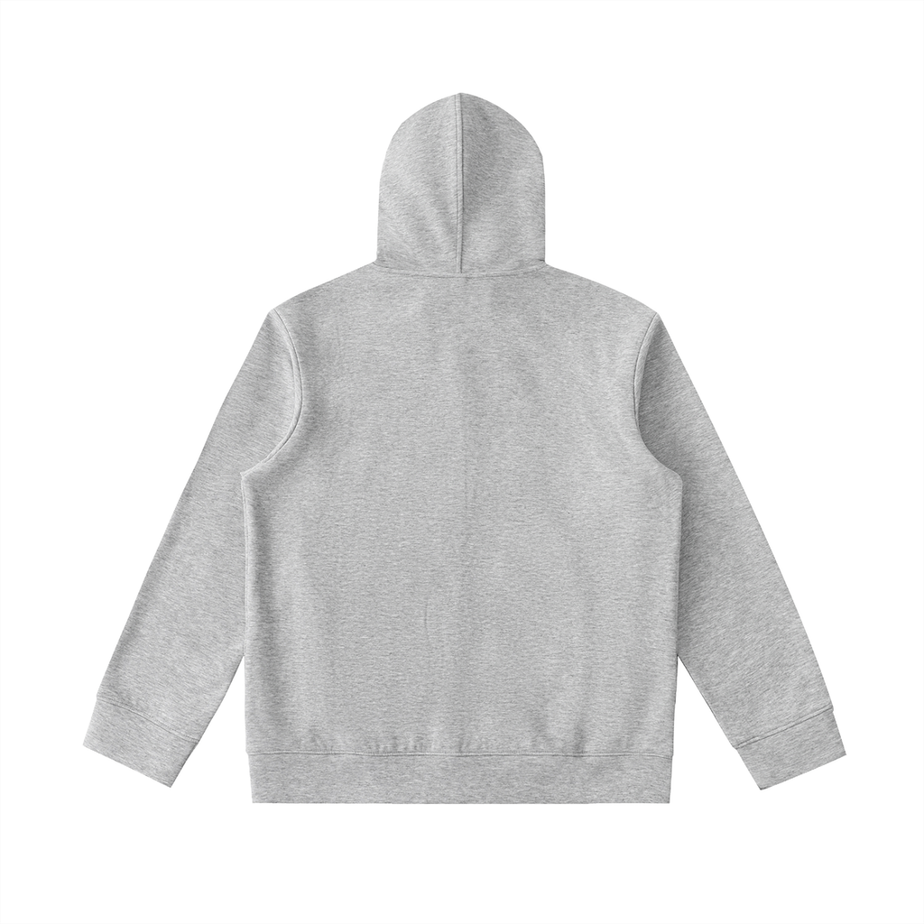 Luxe Layer High Neck Zip Hoodie