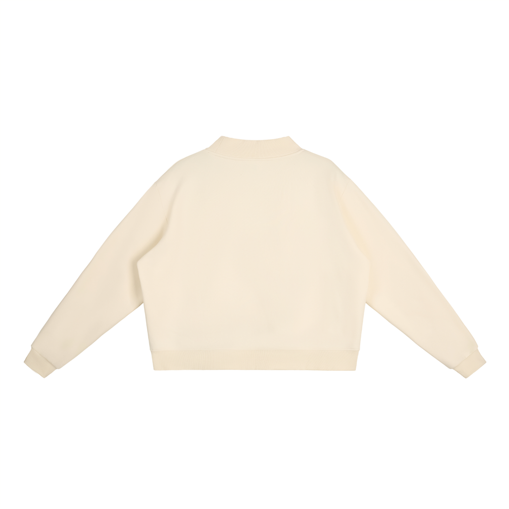 Luxe Layer Mock-Neck Crew