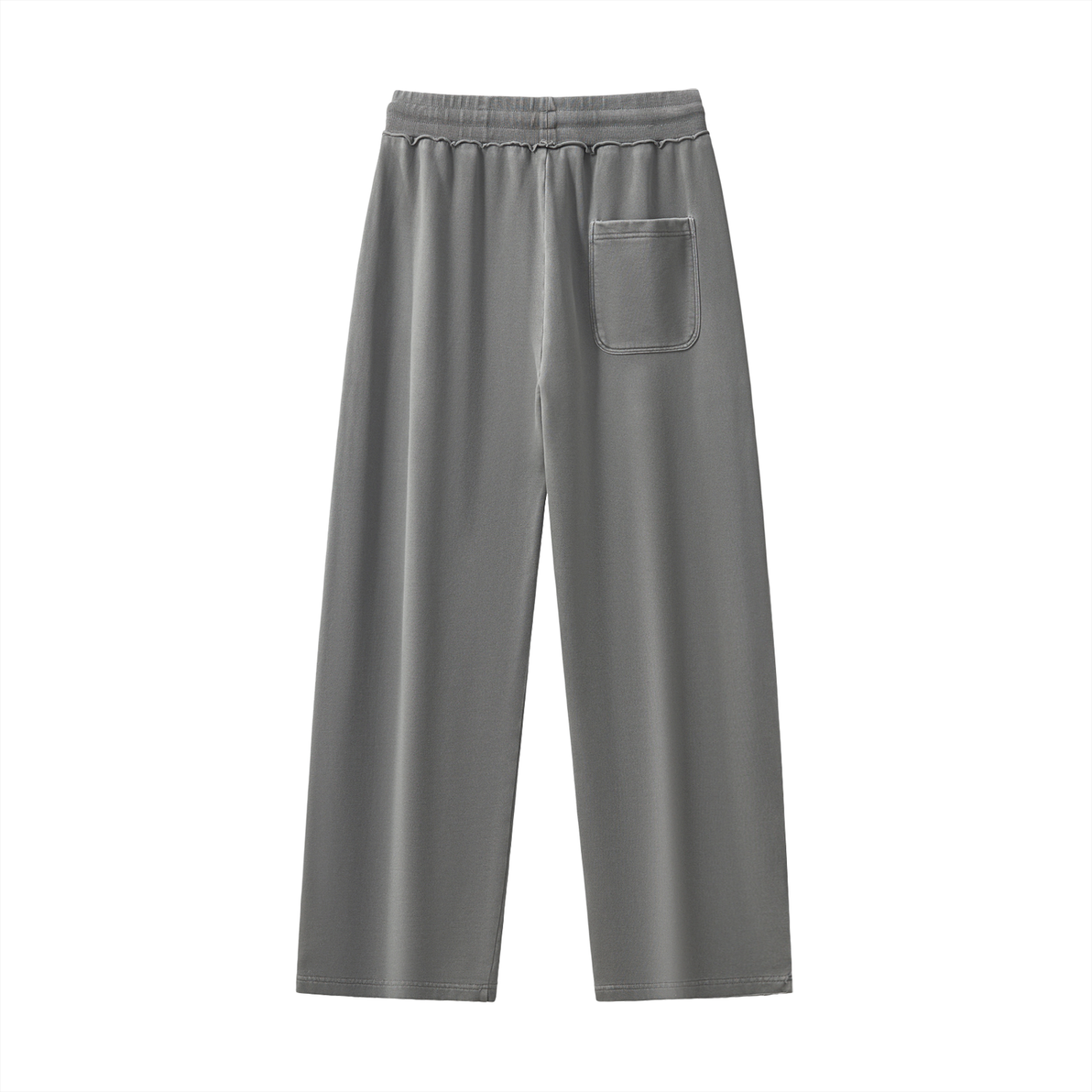 Natural Grain Raw-Seam Sweatpants