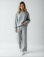 Natural Grain Contrast-Stitch Sweatpants