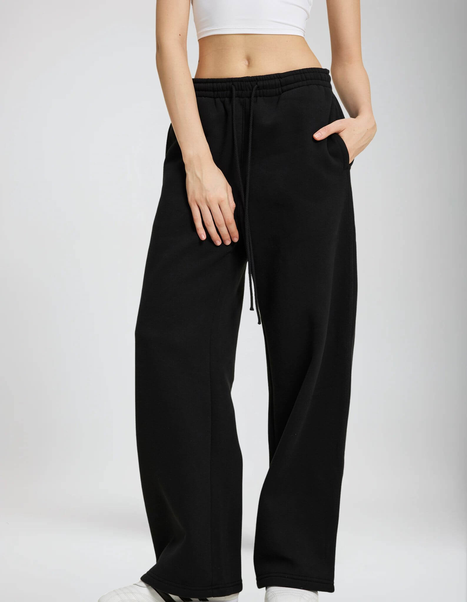 First Touch Straight-Leg Sweatpants