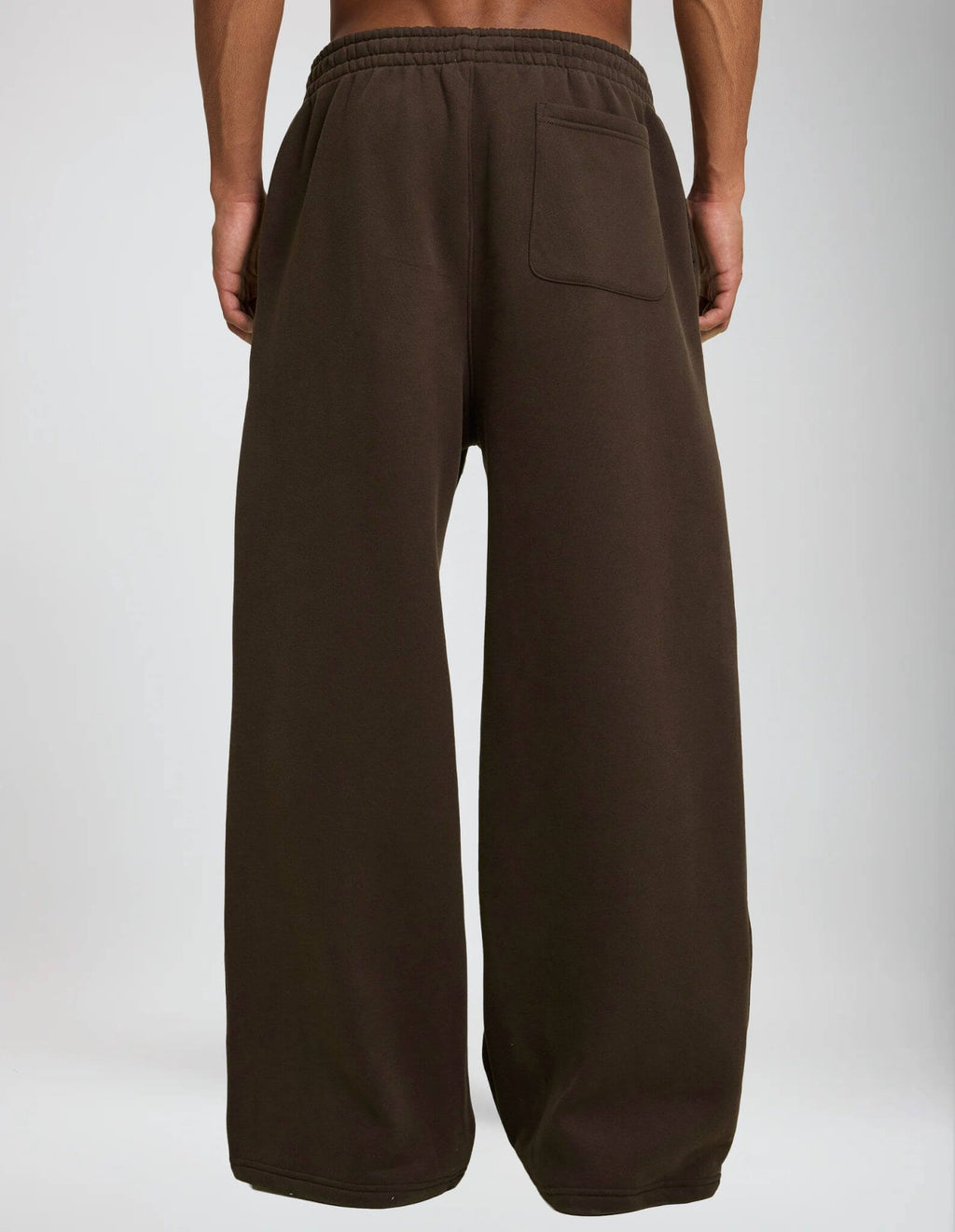 First Touch Straight-Leg Sweatpants - Coffee Brown
