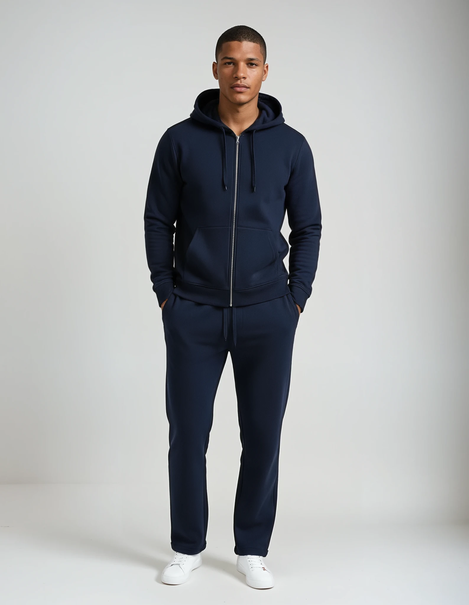 Sunday Soft Drop-Shoulder Zip Hoodie