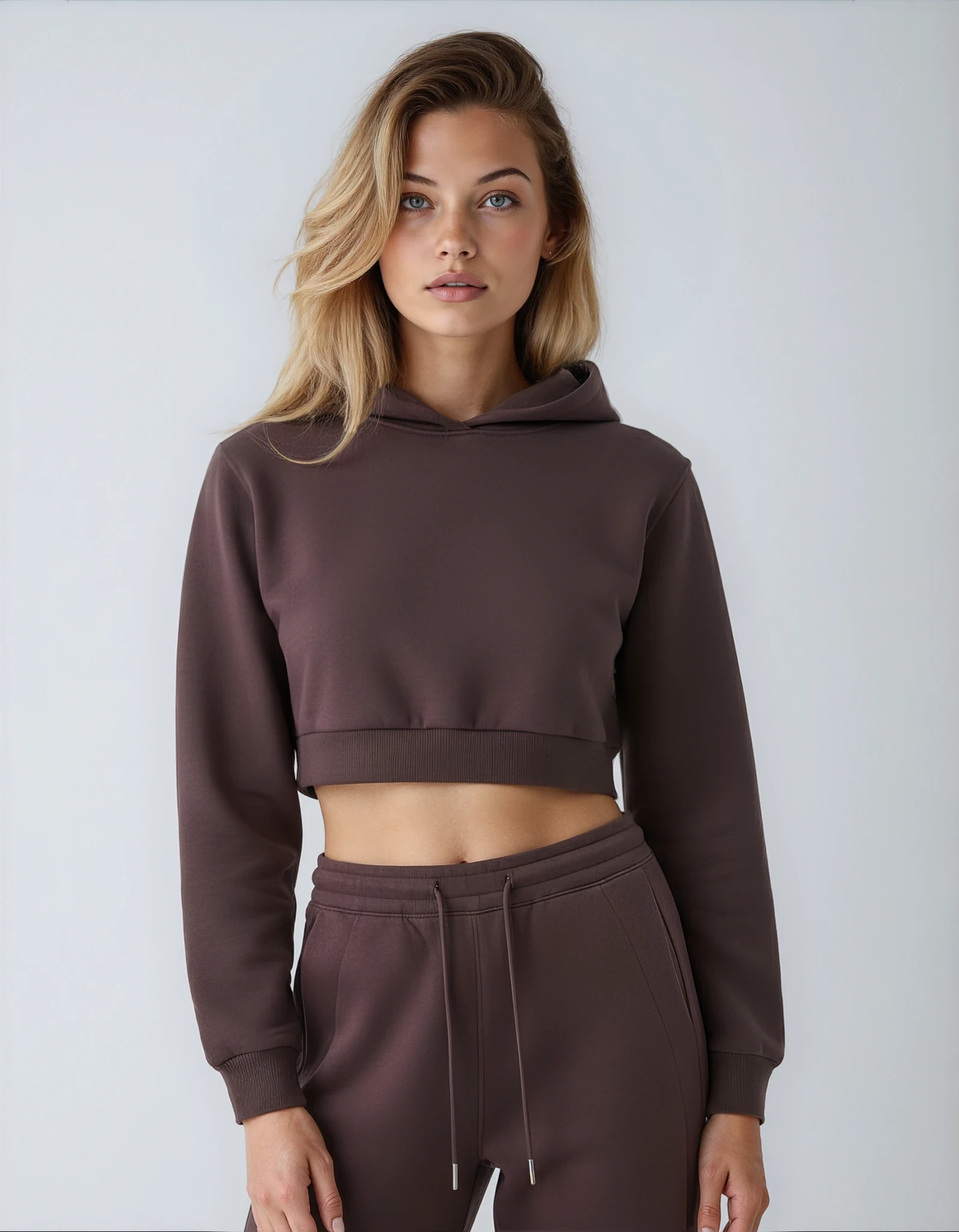 First Touch Cropped Hoodie