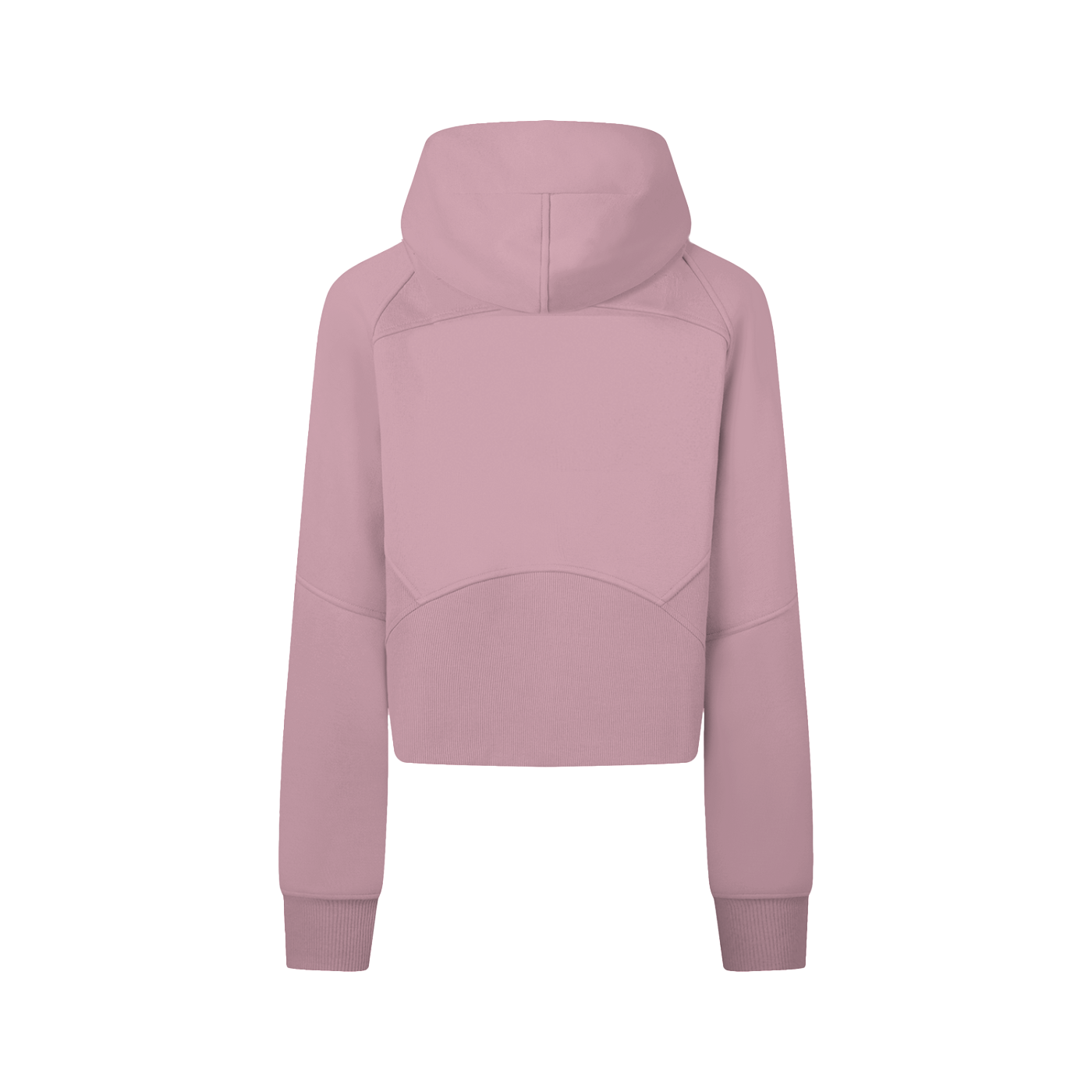 First Touch Cropped Zip Hoodie