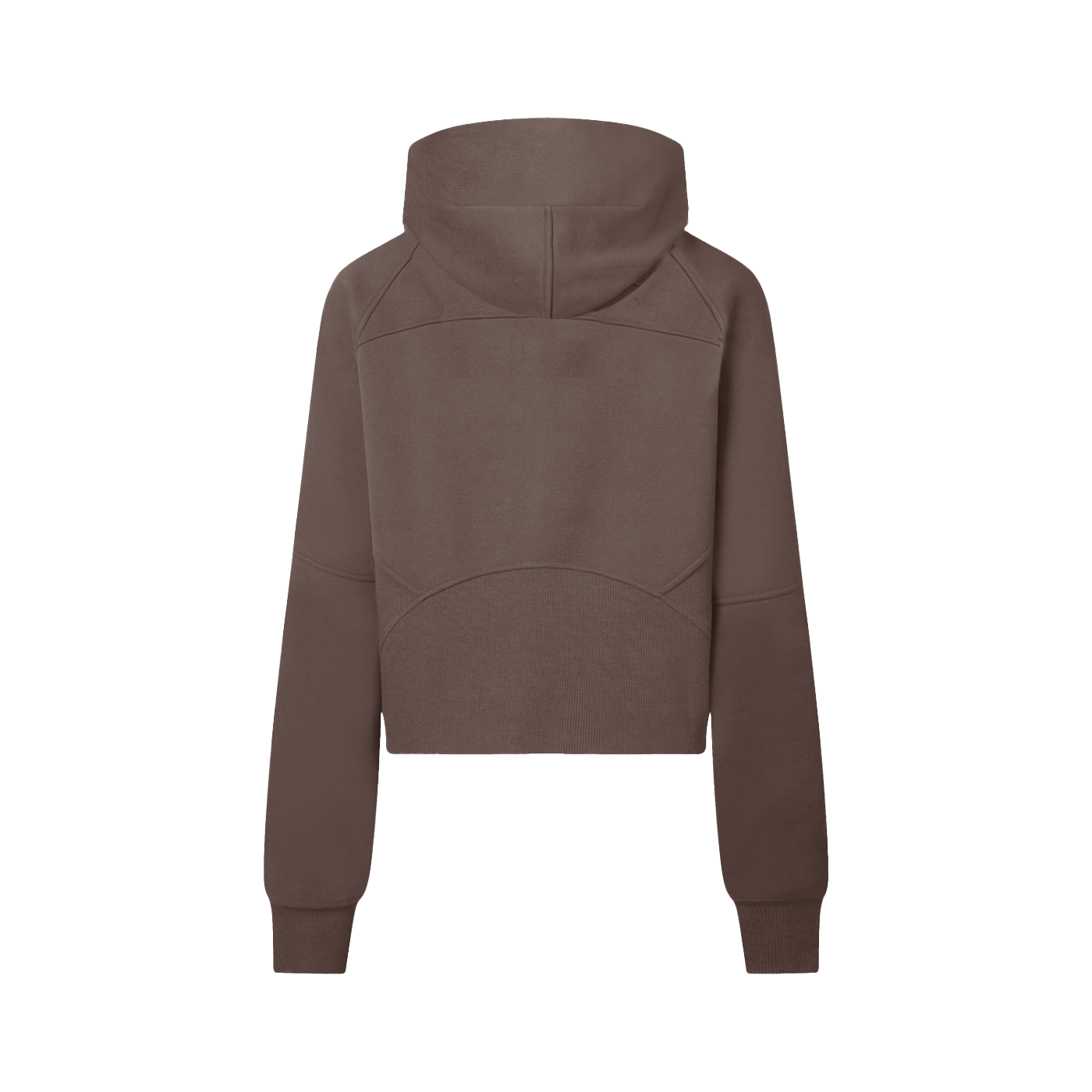 First Touch Cropped Half-Zip Hoodie