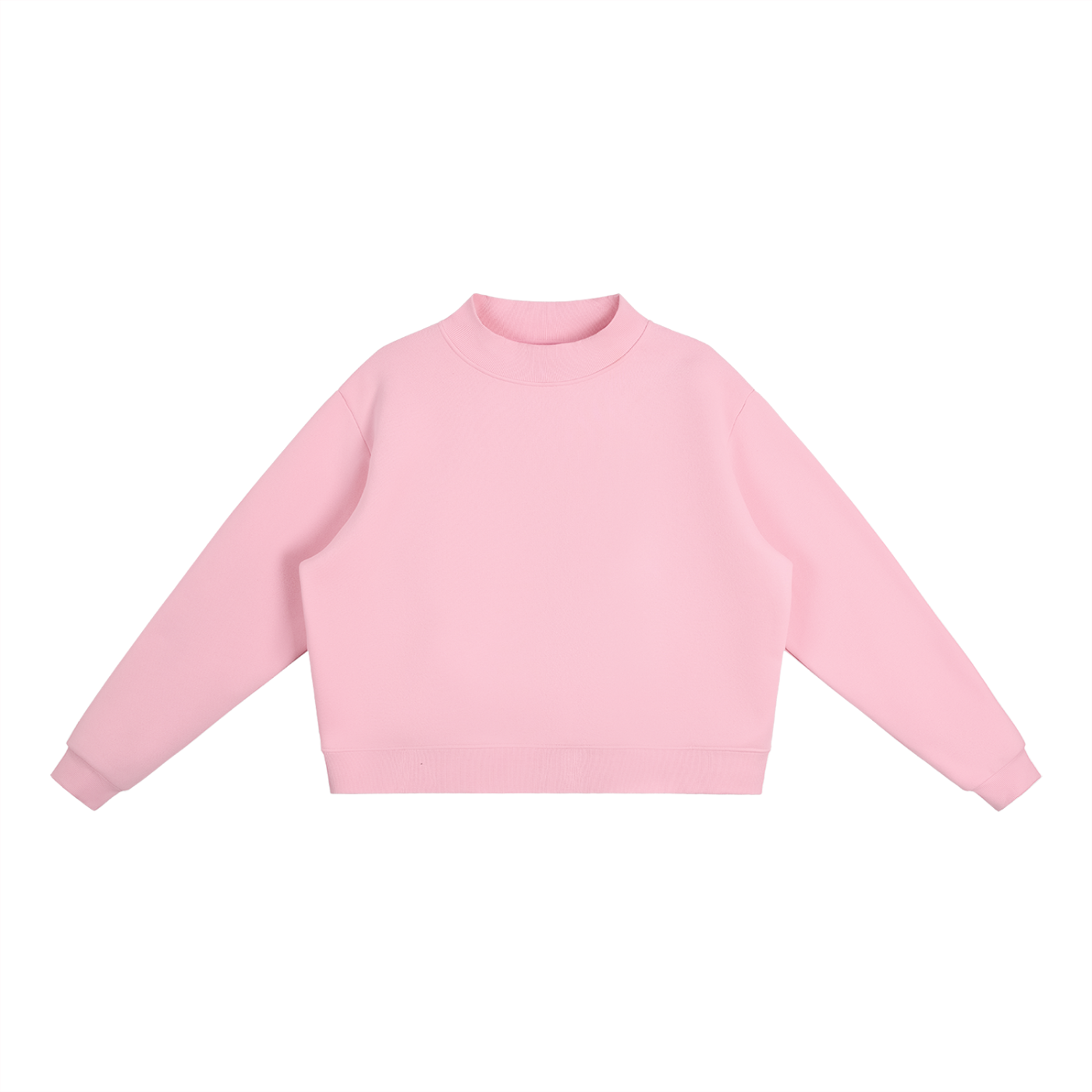 Luxe Layer Mock-Neck Crew