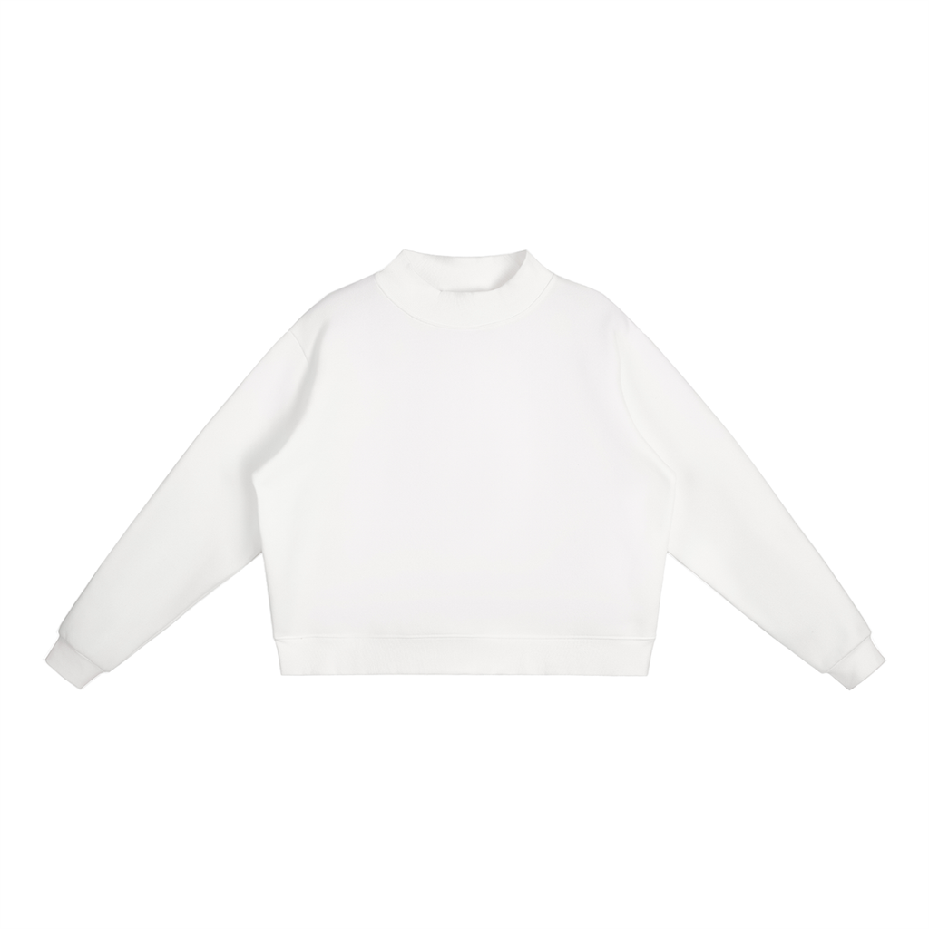 Luxe Layer Mock-Neck Crew