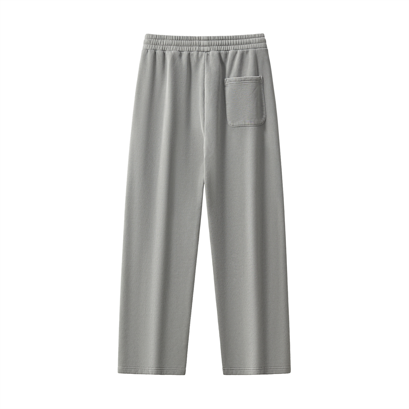 Natural Grain Raw-Edge Sweatpants