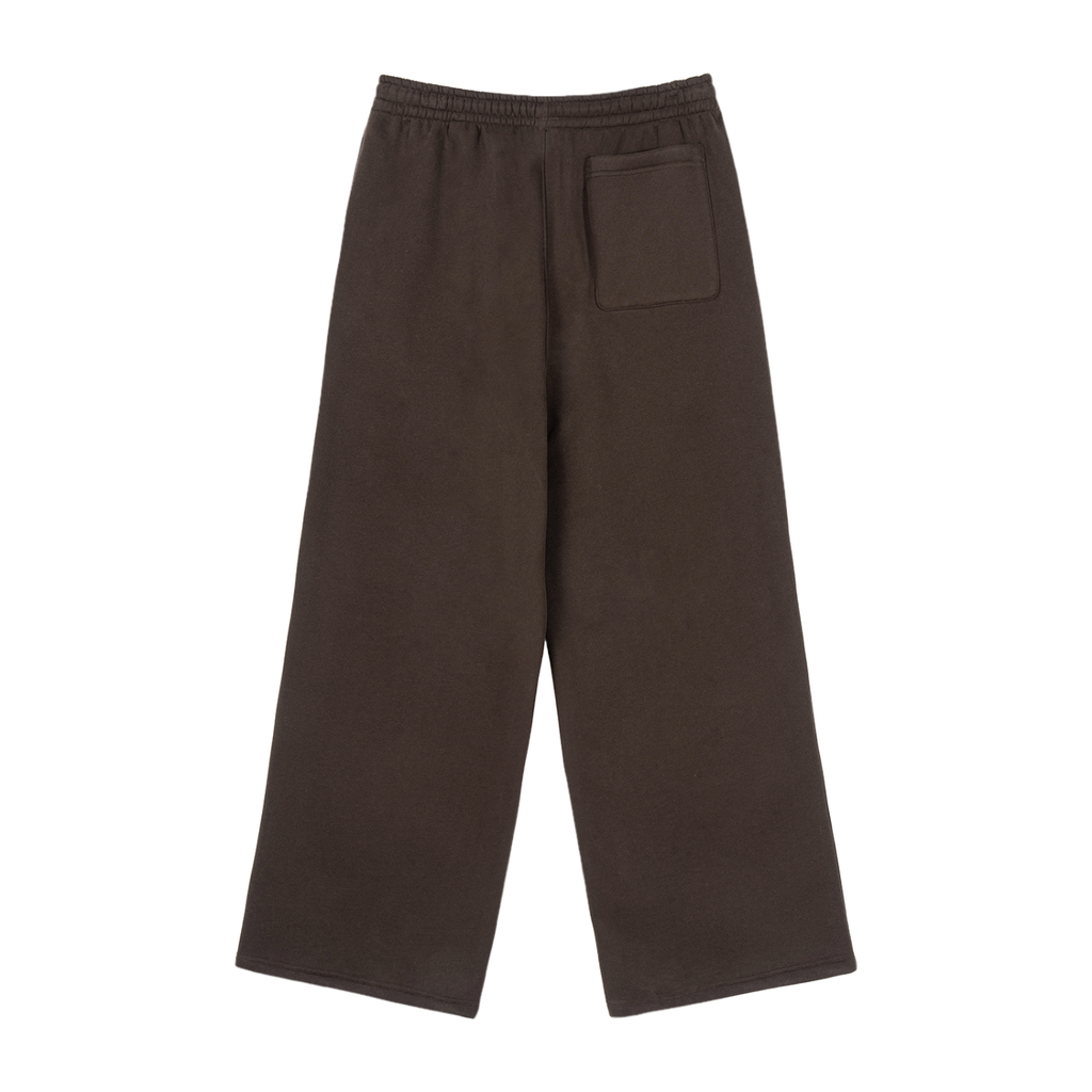 First Touch Straight-Leg Sweatpants - Coffee Brown