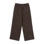 First Touch Straight-Leg Sweatpants - Coffee Brown