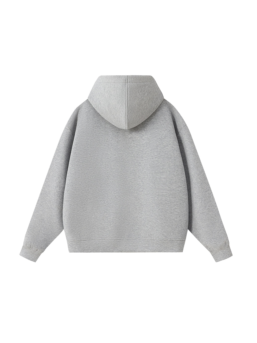 Luxe Layer High Neck Zip Hoodie