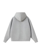 Luxe Layer High Neck Zip Hoodie