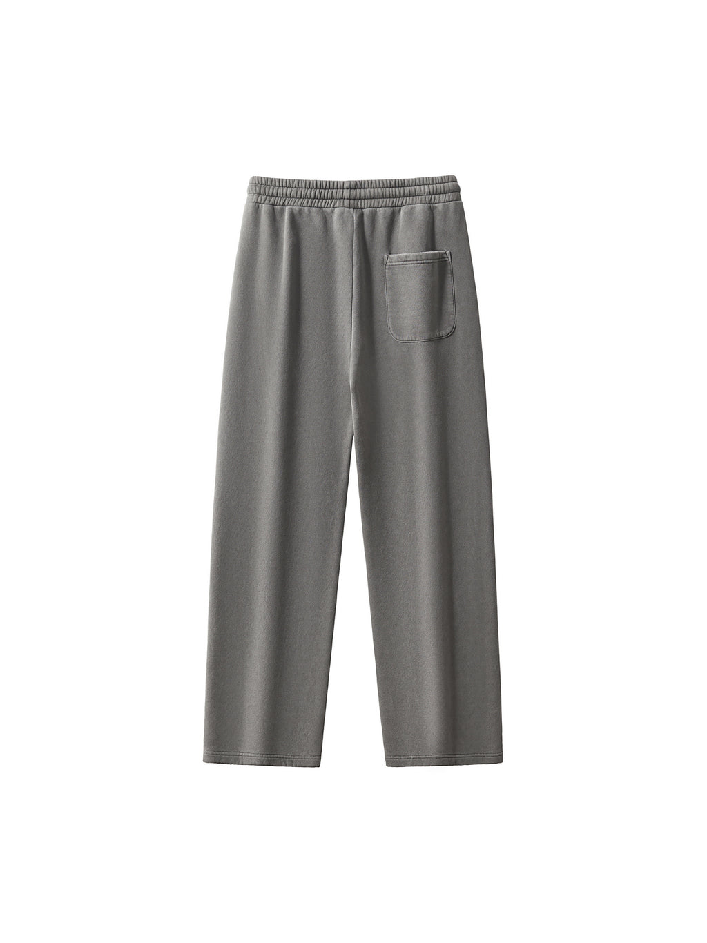 Natural Grain Raw-Edge Sweatpants
