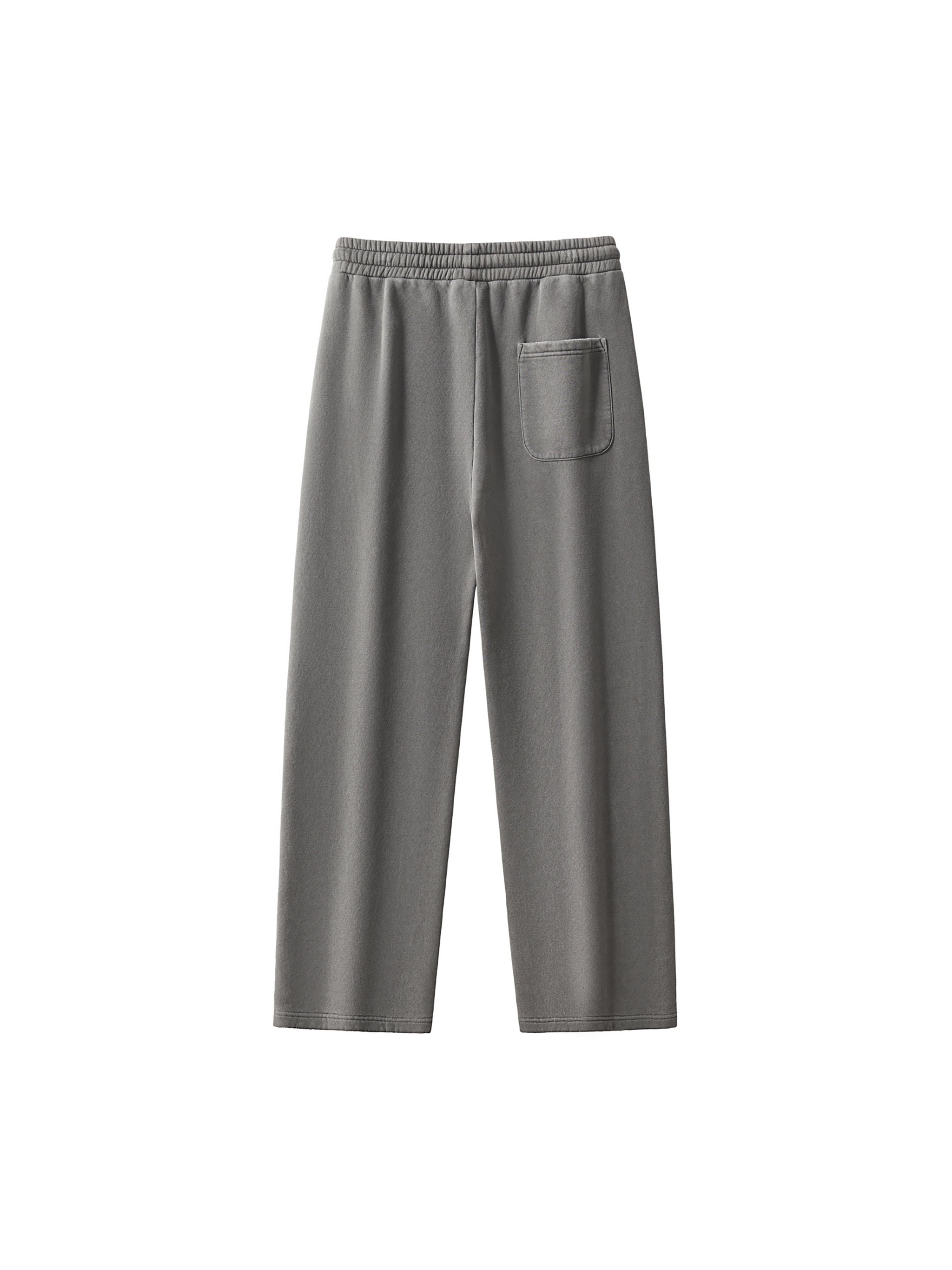 Natural Grain Raw-Edge Sweatpants