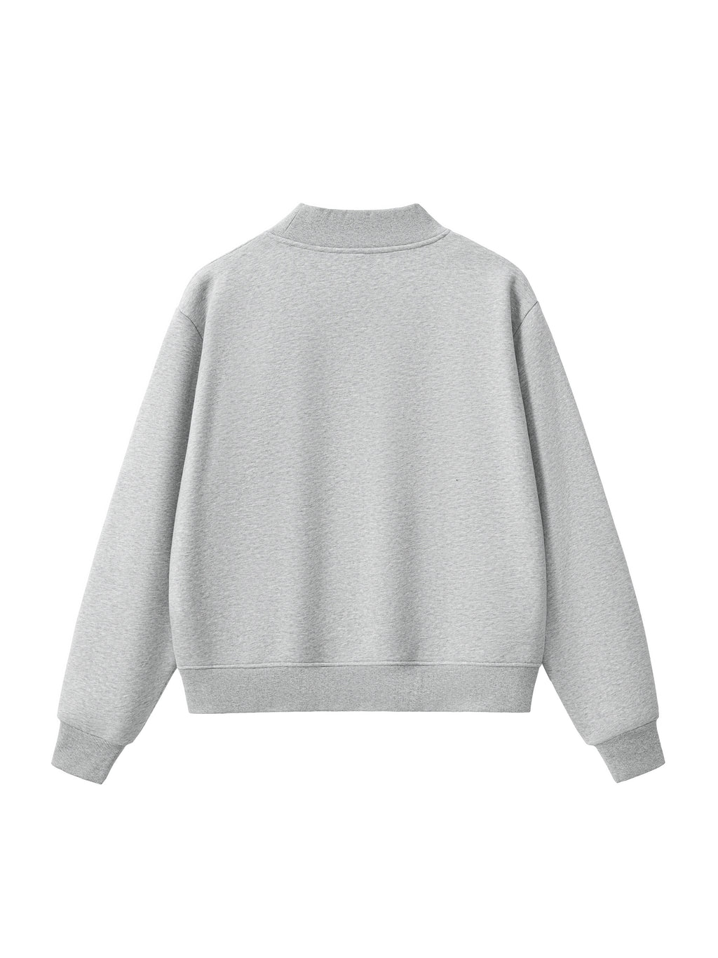 Luxe Layer Mock-Neck Crew