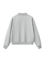 Luxe Layer Mock-Neck Crew
