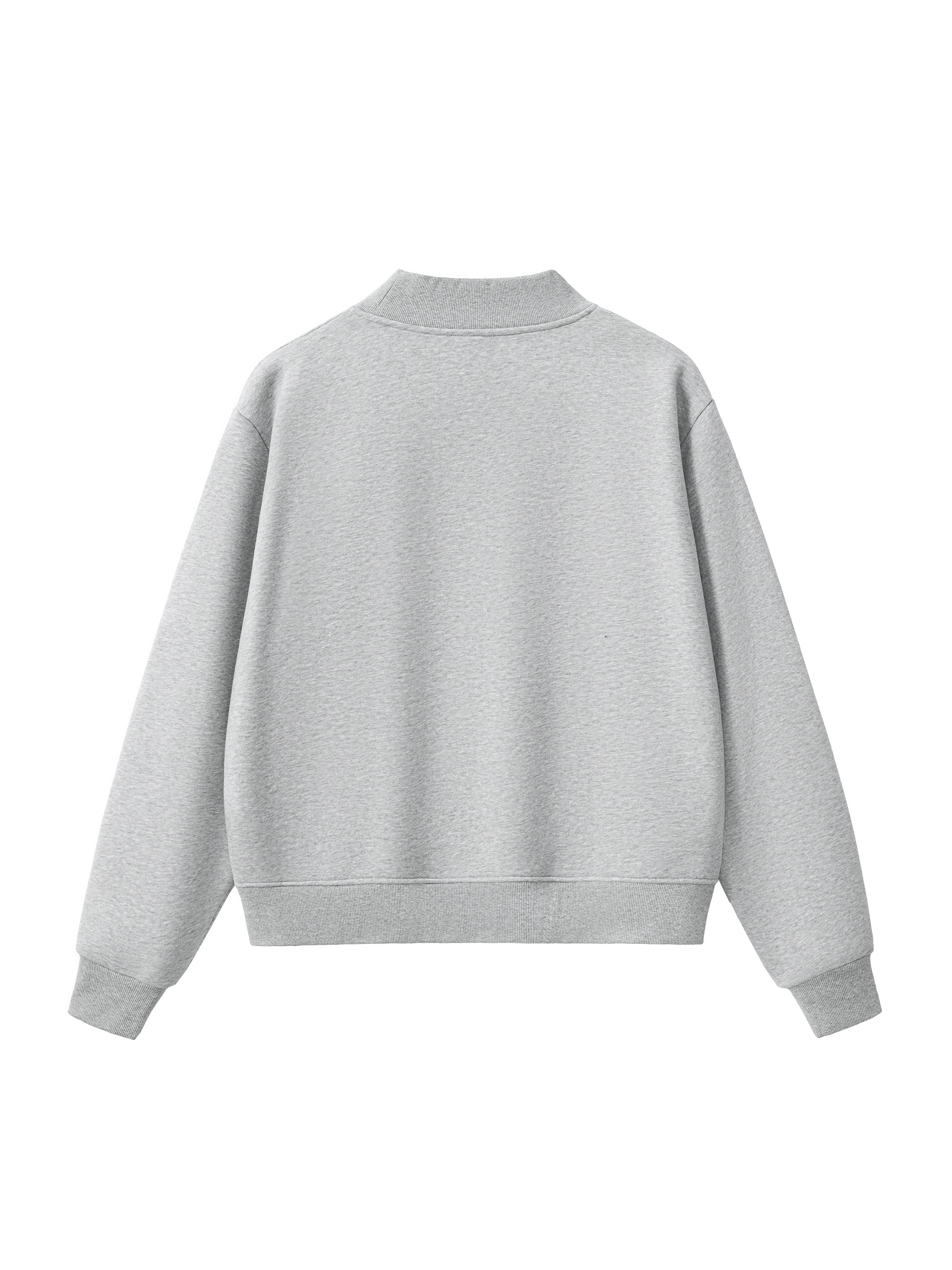 Luxe Layer Mock-Neck Crew